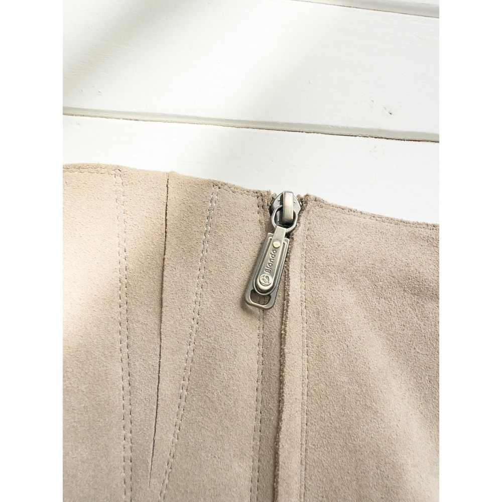 Blondo Nikki Taupe Beige‎ Waterproof Suede Knee High Boots size 7.5 - Picture 4 of 6